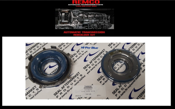 4L60-E BONDED PISTON KIT HIGH PERFORMANCE BLUE