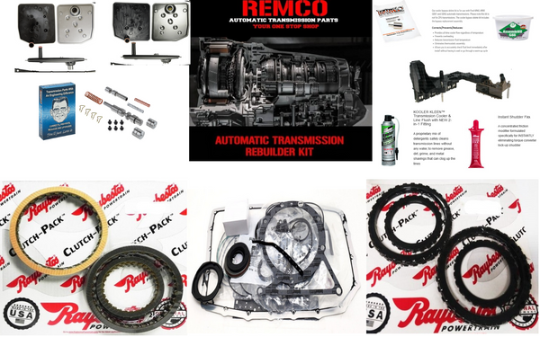 6R80 E AUTOMATIC TRANSMISSION DELUXE KIT WITH FRICTIONS STEELS FILTER SHIFT KIT (08-14)