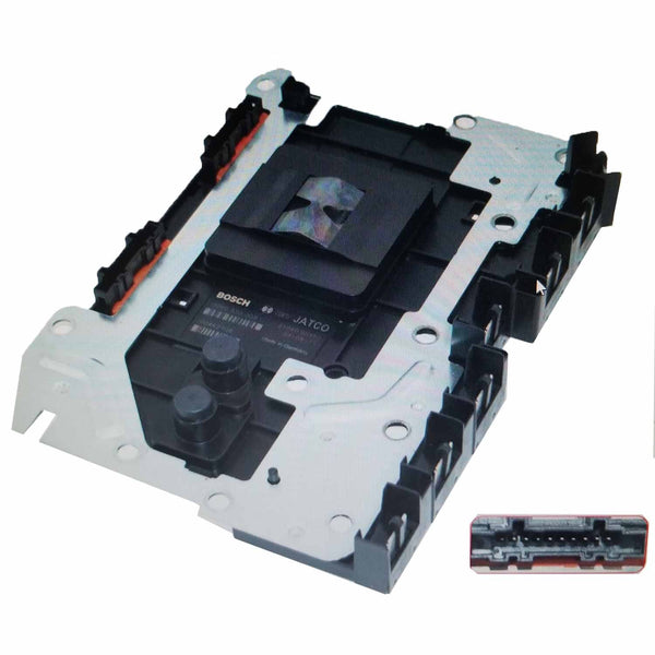 re5r05a (black plastic circuit board) w one 10-prong one 9-prong bosch 3rd desig tcm rebuild need reprograming Automatic transmission