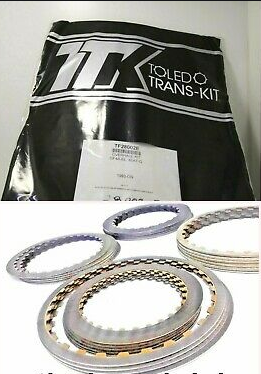 F4EAT F4A-EL 4EAT 1 SIDE PAN TRANSMISSION REBUILT KIT WITH OVERHAULT KIT CLUTCHES FRONT BAND PUMP BUSHING AND FILTER