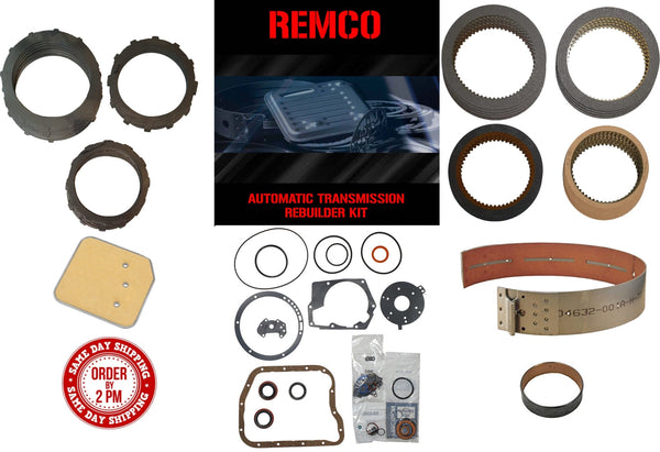 A518 46RE 47RE 46RH(90-02) TRANSMISSION REBUILT KIT OVERHAULT CLUTCHES FRONT BAND PUMP BUSHING FILTER