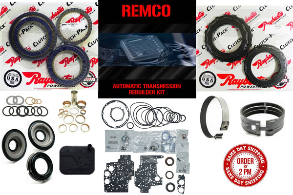 4L80E  4L85E [90-UP] /Stage 3 High-Performance Deluxe Rebuild Kit Raybestos Blue Plate Frictions Kolene Steels & Complete Overhaul Set for Automatic Transmissions