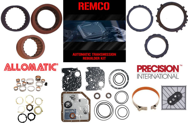 TH250  TH350 C [68-UP] Complete Automatic Transmission Rebuild Kit - Full Master Overhaul Set with Clutches Steels Gaskets Washer and Bushing Kit Seals & Filter Friction Plates Bands Bushing Kit Washer Kit