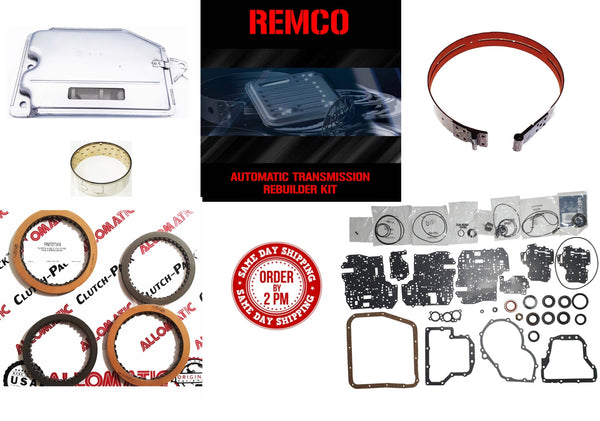 A130(84-02) TRANSMISSION REBUILT KIT WITH OVERHAULT KIT CLUTCHES AND FILTER