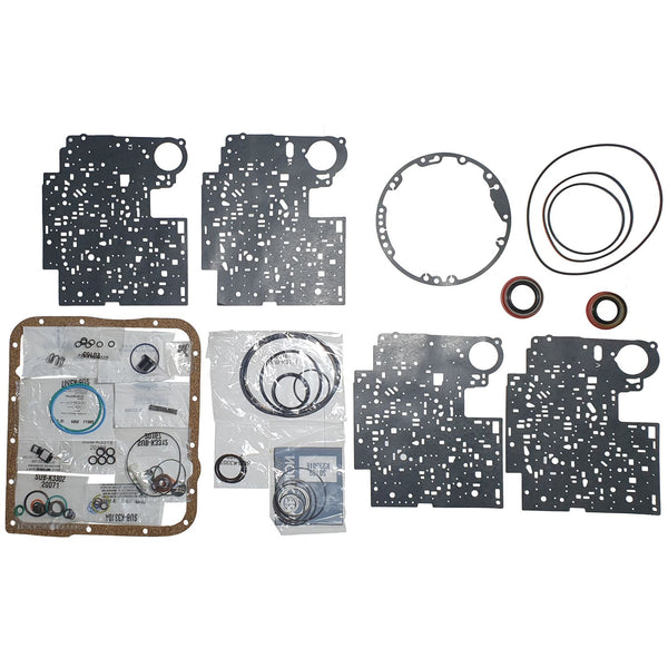 4L60E 4L65E 4L70E Automatic Transmission Rebuild Kit - Full Overhaul Kit with High energy friction Clutches Front Band Pump Bushing & Filter Pistons