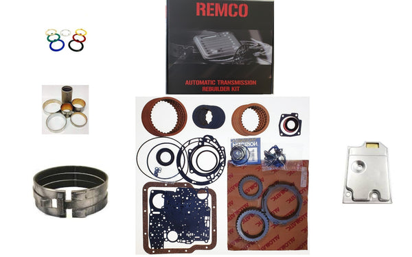 TH180(89-UP) TRANSMISSION REBUILT KIT OVERHAULT CLUTCHES FRONT BAND PUMP BUSHING FILTER