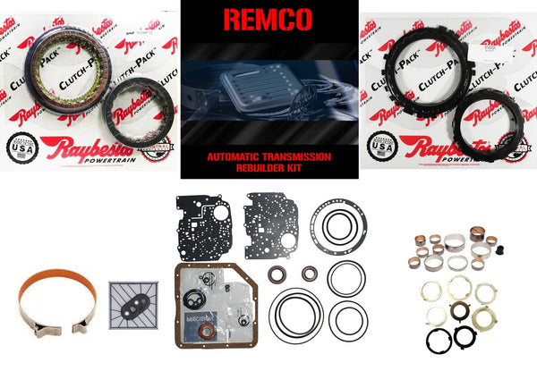 TH250  TH350 C [68-UP] Transmission Rebuilt Kit Master Performance Stage-2 Blue and Kolene Bushings Washer Filter Automatic Transmission