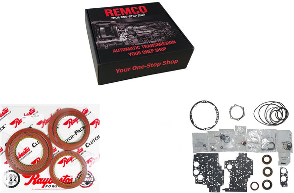 4L80  4L85 E  (97-up) Automatic transmission banner kit w gasket overhault kit and frictions clutch pack stage-1 performance Raybesto.s red clutches