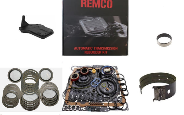 F4 (85-89) TRANSMISSION MASTER KIT WITH OVERHAULT KIT CLUTCHES AND STEELS WOUT PISTONS