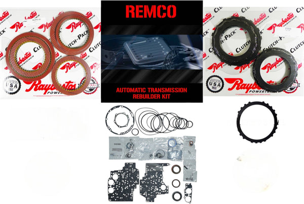 4l80E  (90-96)transmission rebuilt kit master overhault kit stage-1 raybesto.s red clutches and kolene steels Automatic transmission
