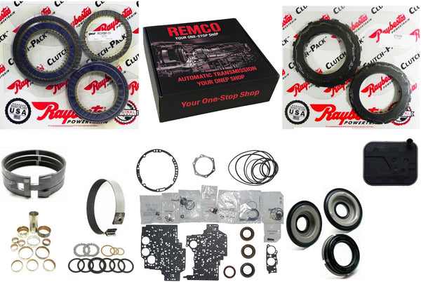 4l80e 4l85e (97-up) transmission rebuilt kit deluxe performance stage-2 blue clutch kolene steels pistons bushings filter Automatic transmission