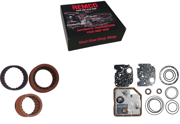 TH250  TH350 C [68-UP] Automatic Transmission Rebuild Kit - Complete Set with Gaskets Seals & Friction Plates