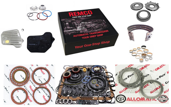 4l60e (93-03) transmission rebuilt kit overhault stage-1 raybesto.s red clutches band filter Automatic transmission