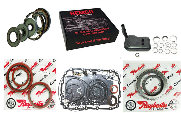 6L80E (06-up) transmission rebuilt kit master performance stage-1 red  friction clutch kolene steels pistons bushings filter Automatic transmission