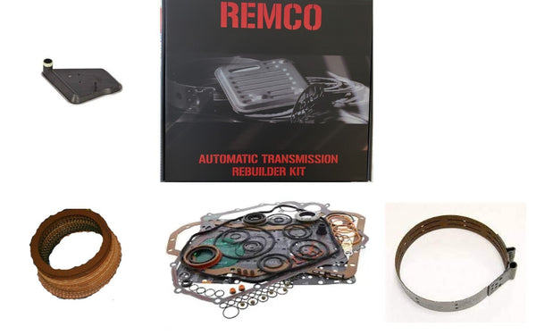 axodE(91-98) TRANSMISSION REBUILT KIT WITH OVERHAULT KIT CLUTCHES AND FILTER