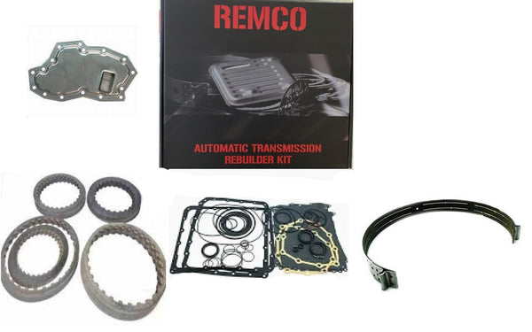 re5r05a (01-up) transmission rebuilt kit overhault kit clutches front band pump bushing and filter Automatic transmission