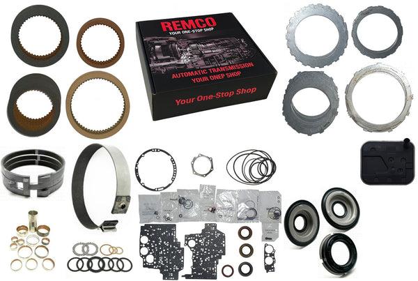 4l80e (97-up) transmission rebuilt kit deluxe overhault clutches bands bushings washers pistons filter Automatic transmission