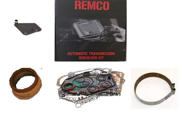 AX4N(00-03) TRANSMISSION REBUILT KIT WITH OVERHAULT KIT CLUTCHES FRONT BAND PUMP BUSHING AND FILTER