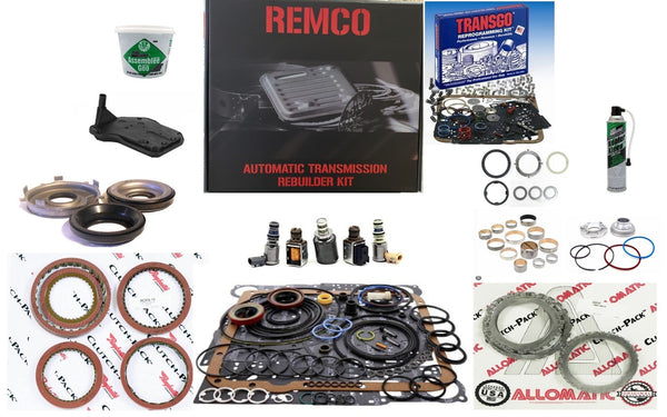 gm 4l65e 4l60e deluxe overhaul rebuild kit high performance stage-1 and solenoids (2004-) Automatic transmission