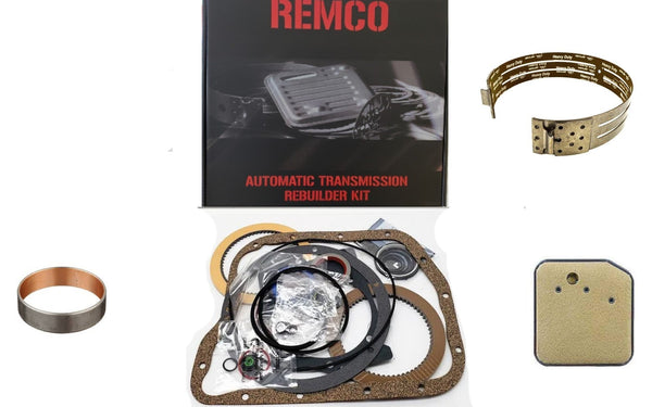 A727(71-UP) TRANSMISSION REBUILT KIT WITH OVERHAULT KIT CLUTCHES FRONT BAND PUMP BUSHING AND FILTER