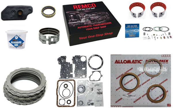 4R44E 4R55E 5R55E [97-UP] Complete Automatic Transmission Rebuild Kit - Full Master Overhaul Set with Clutches Steels Gaskets Washer and Bushing Kit Seals & Filter