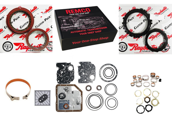 TH250  TH350 C [70-86] Complete Stage 1 Performane Rebuild Kit Red luthes Pistons Gaskets Filter kolene Steels Bands & Bushings Automati Transmission