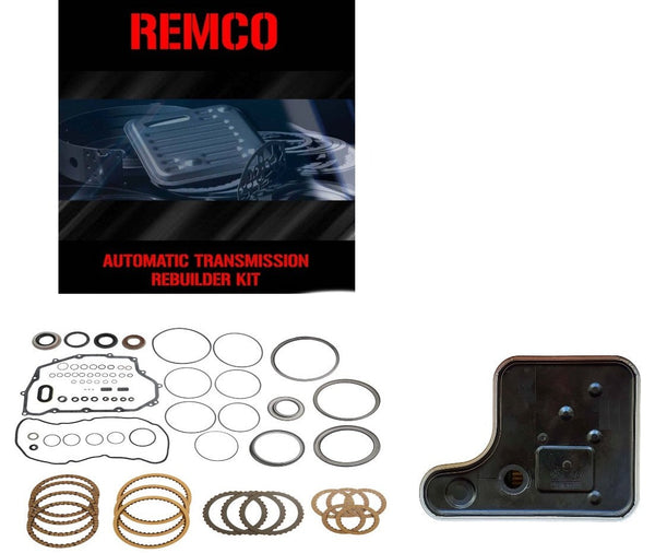 4F27E(00-10) TRANSMISSION MASTER KIT WITH OVERHAULT KIT CLUTCHES AND STEELS WOUT PISTONS