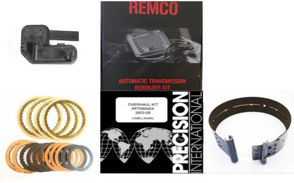 CD4E (94-02) TRANSMISSION REBUILT KIT WITH OVERHAULT KIT CLUTCHES FRONT BAND AND FILTER