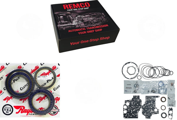 4l80e (90-96) transmission rebuilt kit banner overhault kit stage-2 raybesto.s blue clutches Automatic transmission