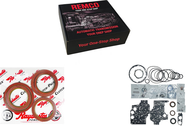 4L80 4L80E 4L85  (90-96) Automatic transmission banner kit w gasket overhault kit and frictions clutch pack stage-1 performance Raybesto.s red clutches