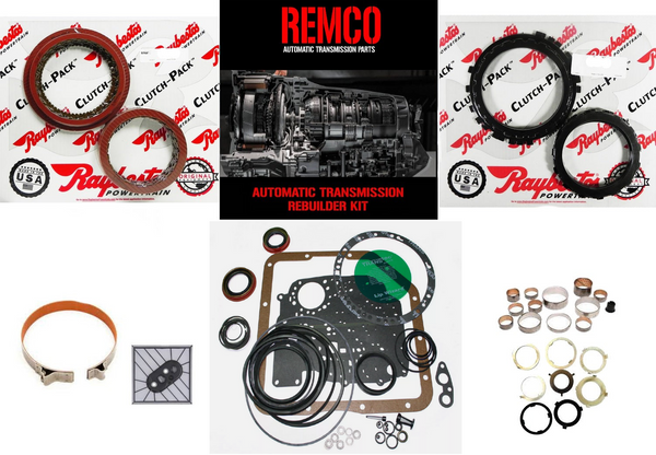 th350 (68-up) transmission rebuilt kit master overhault kit stage-1 Raybesto.s red clutches and kolene steels Automatic transmission