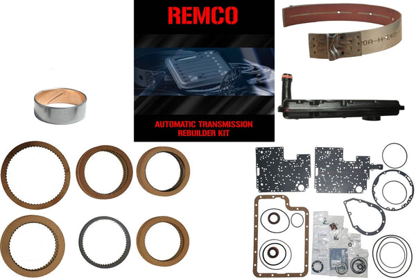 e40d (89-95) transmission rebuilt kit overhault kit clutches front band pump bushing and filter Automatic transmission