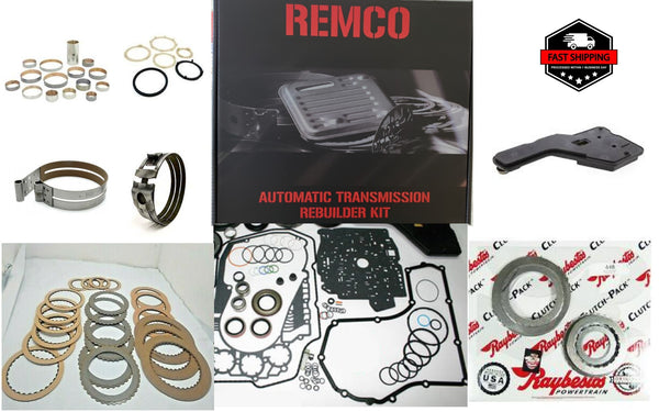 4T40E 4T45E [95-UP] Complete Automatic Transmission Rebuild Kit - Full Master Overhaul Set with Clutches Steels Gaskets  Seals & Filter Bands