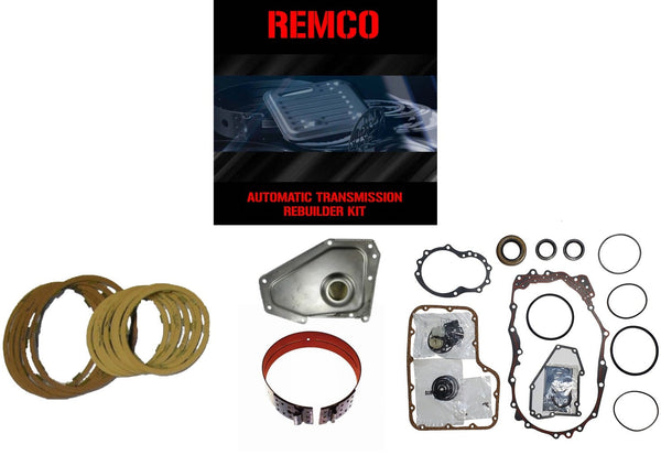 RL3F01A TRANSMISSION REBUILT KIT WITH OVERHAULT KIT CLUTCHES FRONT BAND PUMP BUSHING AND FILTER
