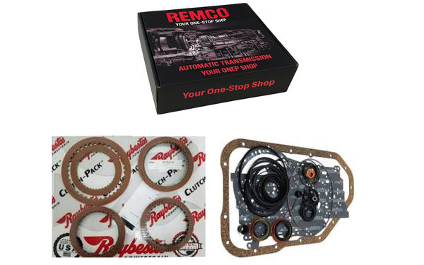 TH-200-4R [81-UP] Automatic Transmission Rebuild Kit - Complete Set with Gaskets Seals & Friction Plates