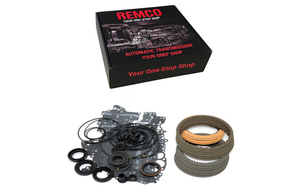 AW60-40LE [93-UP] Automatic Transmission Rebuild Kit - Complete Set with Gaskets Seals & Friction Plates