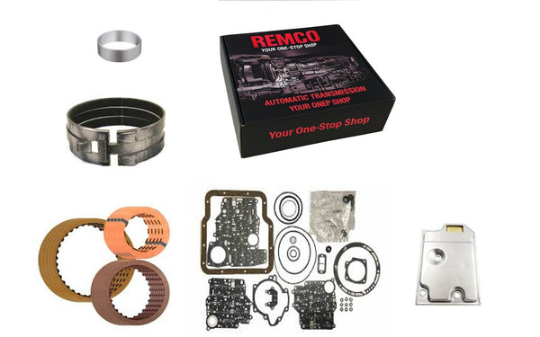 TH-180 [89-UP] Complete Automatic Transmission Rebuild Kit - Full Master Overhaul Set with Clutches Steels Gaskets Washer and Bushing Kit Seals & Filter Pistons Bands