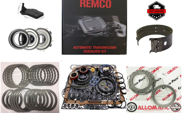 4L60E 4L65E 4L70E [97-03] Automatic Transmission Rebuilt Master Kit - Includes Seals Gaskets Friction Plates & Steel Plates Complete Master Set with out pistons