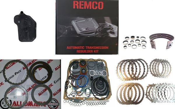 4L65E(04-UP) (04-) QUALITY TRANSMISSION DELUXE REBUILD KIT WHIGH FRICTION CLUTH