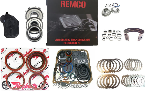4l65e (04-up) transmission rebuilt kit stage-1 Raybesto.s red clutches band pistons bushings filter Automatic transmission