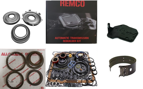 4l60e transmission rebuilt kit with high energy clutches band piston kit pump bushing filter 97-03 Automatic transmission