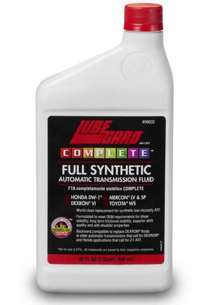 LUBGARD Full Synthetic Automatic Transmission Fluid MERCON LV AND SP