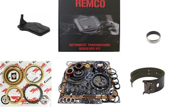 4l65-e (04-) rebuilder kit overhault kit Raybestos band Raybestos clutch pack teflon pump bushing filter Automatic transmission