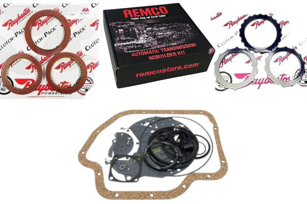 th400 (65-up)transmission rebuilt kit master stage-1 raybesto.s red clutches and kolene steels Automatic transmission