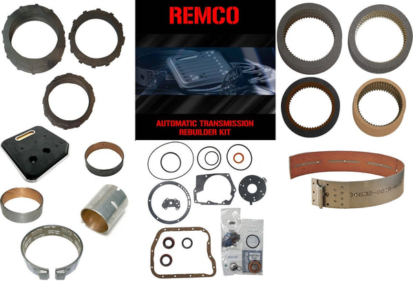 46re 47re a518 618(89-02) transmission rebuilt kit with gasket kit clutches bands(gas) pump bushing and filter Automatic transmission
