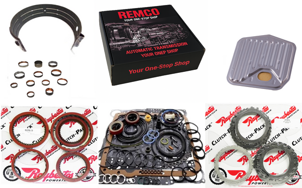 th700r4 (82-93) transmission rebuilt kit banner overhault kit stage-1 performance raybesto.s red clutches Automatic transmission