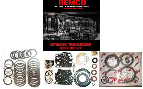62te (07-up) Automatic transmission rebuild master kit with overhault kit clutches and steels wout pistons