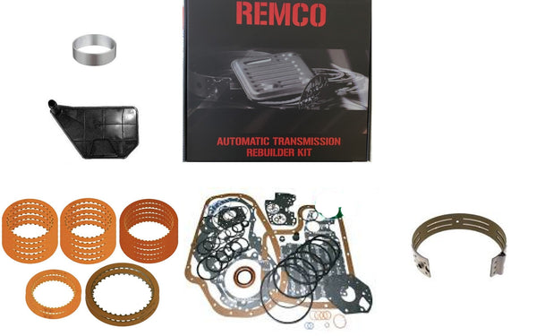 TH325-4L(82-85) TRANSMISSION REBUILT KIT OVERHAULT CLUTCHES FRONT BAND PUMP BUSHING FILTER