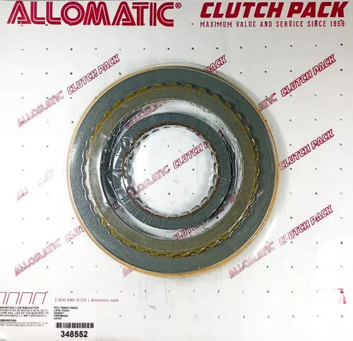 6t70 6t75 6f50 gen 2  FRICTION CLUTCH PACK ALLOMATIC (13-UP)