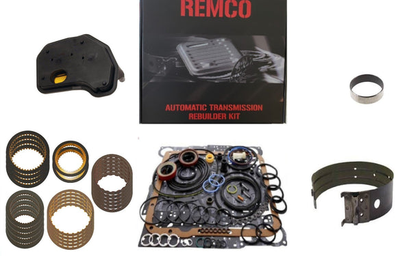4L65E(04-UP) TRANSMISSION REBUILT KIT WITH OVERHAULT KIT CLUTCHES FRONT BAND PUMP BUSHING AND FILTER
